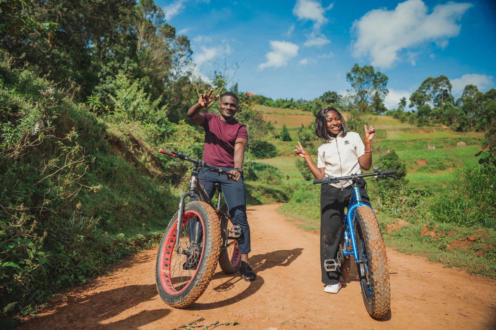 Bicycle Riding across the Kigezi hills