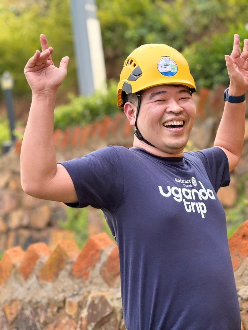 Happiness after ziplining